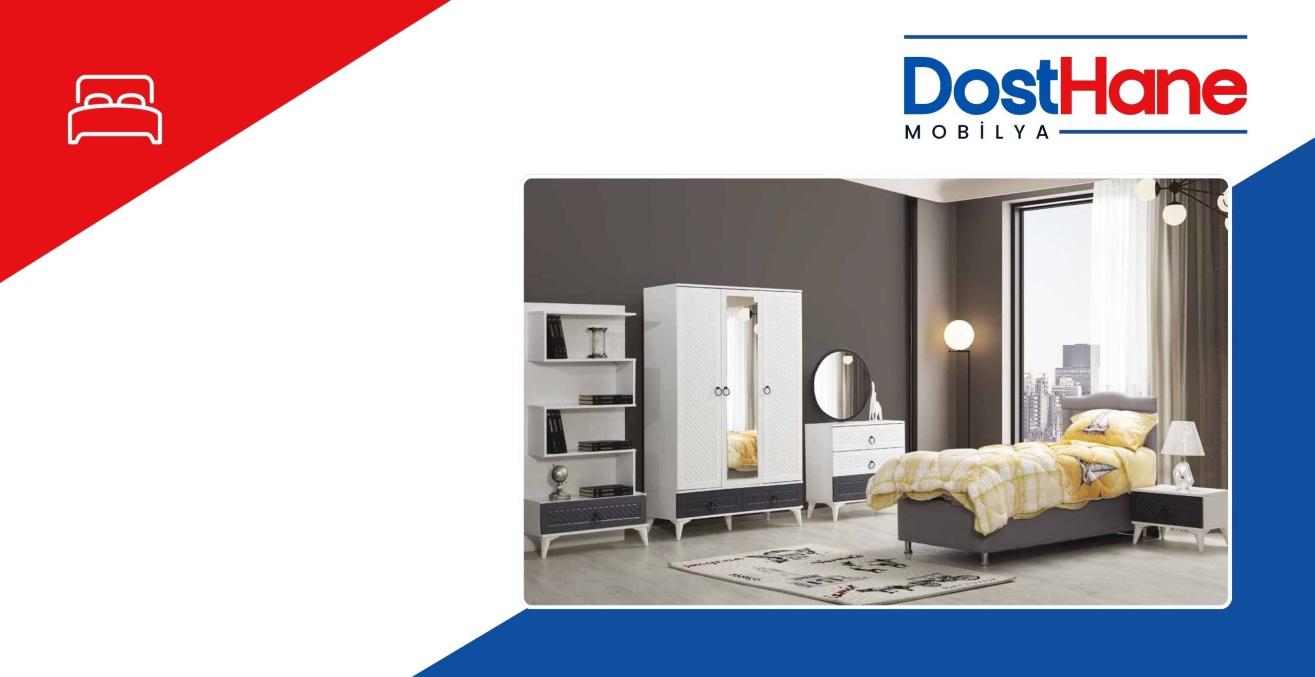 Minimal Gen&ccedil; Odası Takımları